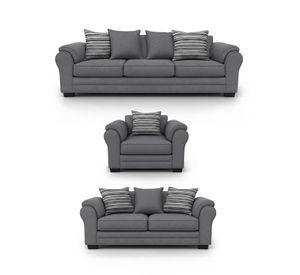 Living 8 Cuerpos 4+3+1 XL Con Resorte Estructural Grandón Chenille