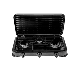 Cocinilla Encimera a Gas 3 Platos Portatil Cusimax Regular