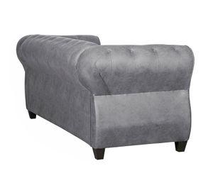 Juego de Living 3-1-1 Chesterfield Gris
