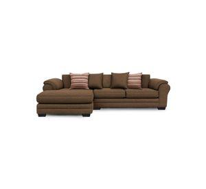Sofá Seccional Izquierdo 5 Cuerpos XL Con Resorte Estructural Grandón Chenille