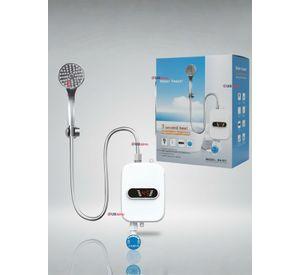 Mini Calentador De Agua Eléctrico Calefón Ducha Calienta En 3seg Blanco 3.500w de Potencia Calefónt