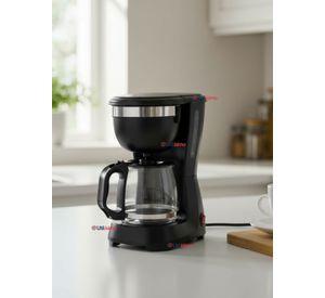 Cafetera Eléctrica 600W de Potencia Capacidad 6 Tazas Con Filtro Reutilizable