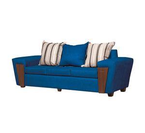 JUEGO DE LIVING 3-1-1 CRETA AZUL LINO