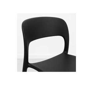 Silla de Comedor o Terraza Alto Tráfico Kentucky - Negra
