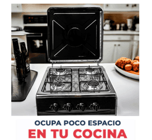 Cusimax Cocina a Gas Portátil Premium - 4 platos