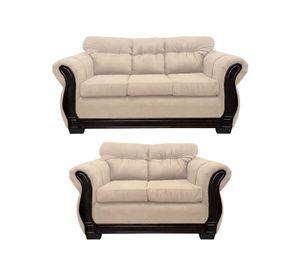 Living Con Respaldo Confortable 5 Personas Taurus 3+2 Chenille