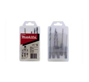 Set de Brocas Makita B-57532 Metal Madera 5 Piezas