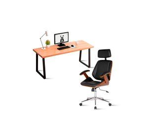 Set Nordic Work MDF - Natural