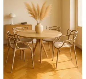 PACK 2 SILLAS MASTER PARA TERRAZA O COMEDOR MATERIAL RESISTENTE CON APOYABRAZOS