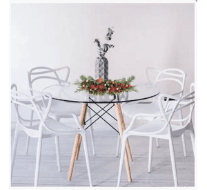 PACK 2 SILLAS MASTER PARA TERRAZA O COMEDOR MATERIAL RESISTENTE CON APOYABRAZOS