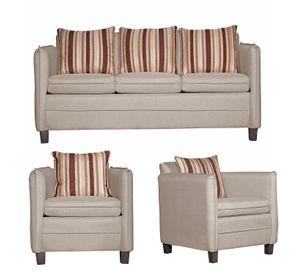 JUEGO DE LIVING 3-1-1 BARCELONA BEIGE