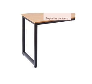 Escritorio Industrial Home Office - Madera Clara