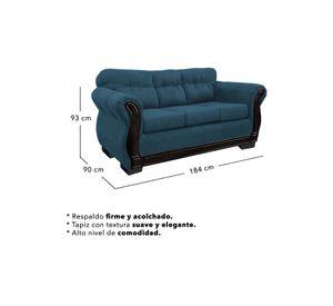 Living Con Respaldo Confortable 5 Personas Taurus 3+1+1 Chenille