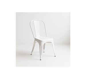 Silla Tolix de Comedor o Terraza Exterior - Blanca