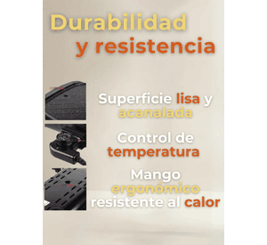 Plancha Parrillera Asador Eléctrico 2 en 1 Churrasquera
