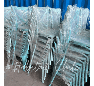 PACK 4 SILLAS PARA COMEDOR SENA O TERRAZA DE POLIPROPILENO