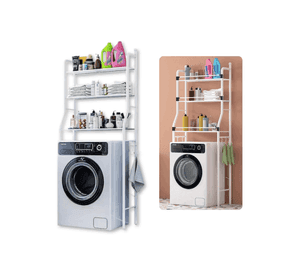 Organizador Estante De Lavadora Metalico Rack 3 Niveles