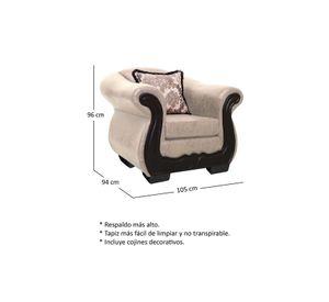 Living Con Resorte Estructural 9 Cuerpos 4+3+1+1 Grand Búfalo Envejecido Versión PREMIUM
