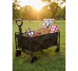 Carrito Compras Plegable Organizador Ideal Para Camping Capacidad 100Kg