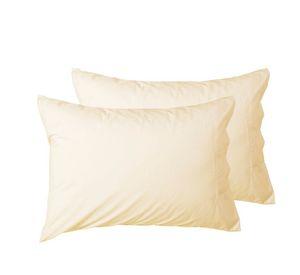 Set Fundas Almohada 200 H 50x70 cm Crudo