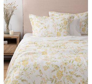 Quilt Estampada King Rocio Verde