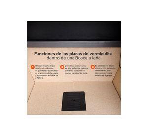 CALEFACTOR BOSCA A LEÑA GOLD 380 BURDEO