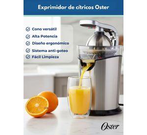 Exprimidor de cítricos Oster® de acero inoxidable FPSTJU4200