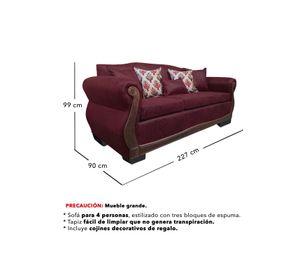 Living Con Resorte Estructural 8 Cuerpos 4+3+1 Grand Santi Envejecido X