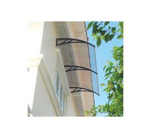 ALERO POLICARBONATO CURVO BRONCE DVP 1,0X1,05MTS