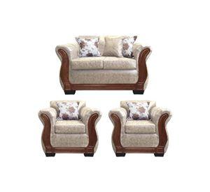 Living Con Resorte Estructural 4 Cuerpos 2+1+1 Lisbon Envejecido X