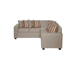 Sofá Seccional 5 Cuerpos Roses Beige