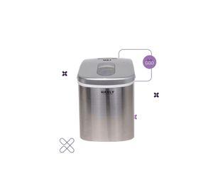 Máquina de Hielo Portátil Haxly Gelo 12 kg/24h Hielo en 8min