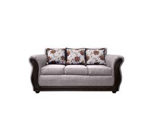 Living Con Resorte Estructural 5 Cuerpos 3+1+1 Eleonor Tela Lisa