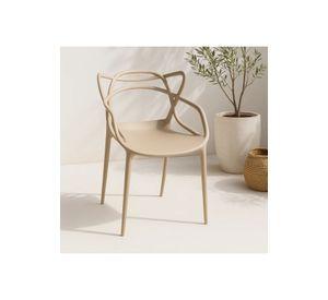 Silla de Terraza o comedor Master - Beige