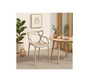 Silla de Terraza o comedor Master - Beige