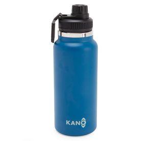 Botella Insulada Azul 1 litro / Botella Agua Kano