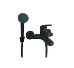 MONOMANDO DUSCHY ABS EKO BLACK MATTE P/TINA/DUCHA
