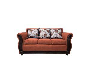 Living Con Resorte Estructural 5 Cuerpos 3+1+1 Eleonor Tela Lisa