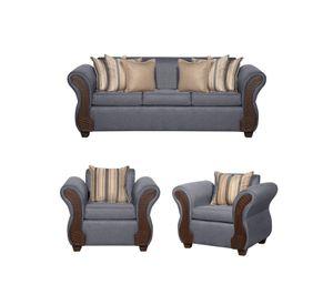 Juego de Living 3-1-1 Marsella Gris