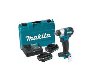 LLAVE IMPACTO 18V MAKITA TW160DWAE 3/8 12V CXT+2 BAT 2A+CARG