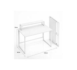 Mesa escritorio plegable Breta 100x48x75