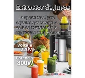 Extractor Exprimidor de Jugos Eléctrico 800W de Potencia 600 ml
