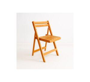 Silla Duna Plegable de Madera Natural