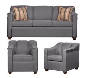 Juego de living 3-1-1 venecia gris