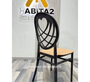 SET 2 SILLAS PARA TERRAZA LIVING AMORE POLIPROPILENO