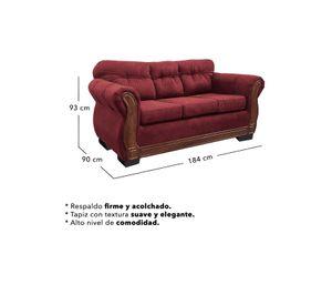 Living Con Respaldo Confortable 6 Personas Taurus 3+2+1 Chenille X