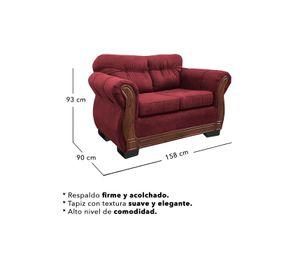 Living Con Respaldo Confortable 6 Personas Taurus 3+2+1 Chenille X