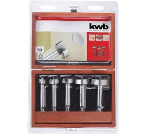 SET BROCAS FORSTNER KWB 5 PIEZAS