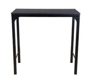 MESA DE BAR BLACK CON CUBIERTA DE MDF