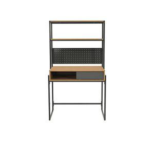 Escritorio Desk 26 Relan con Estanteria Estilo Industrial